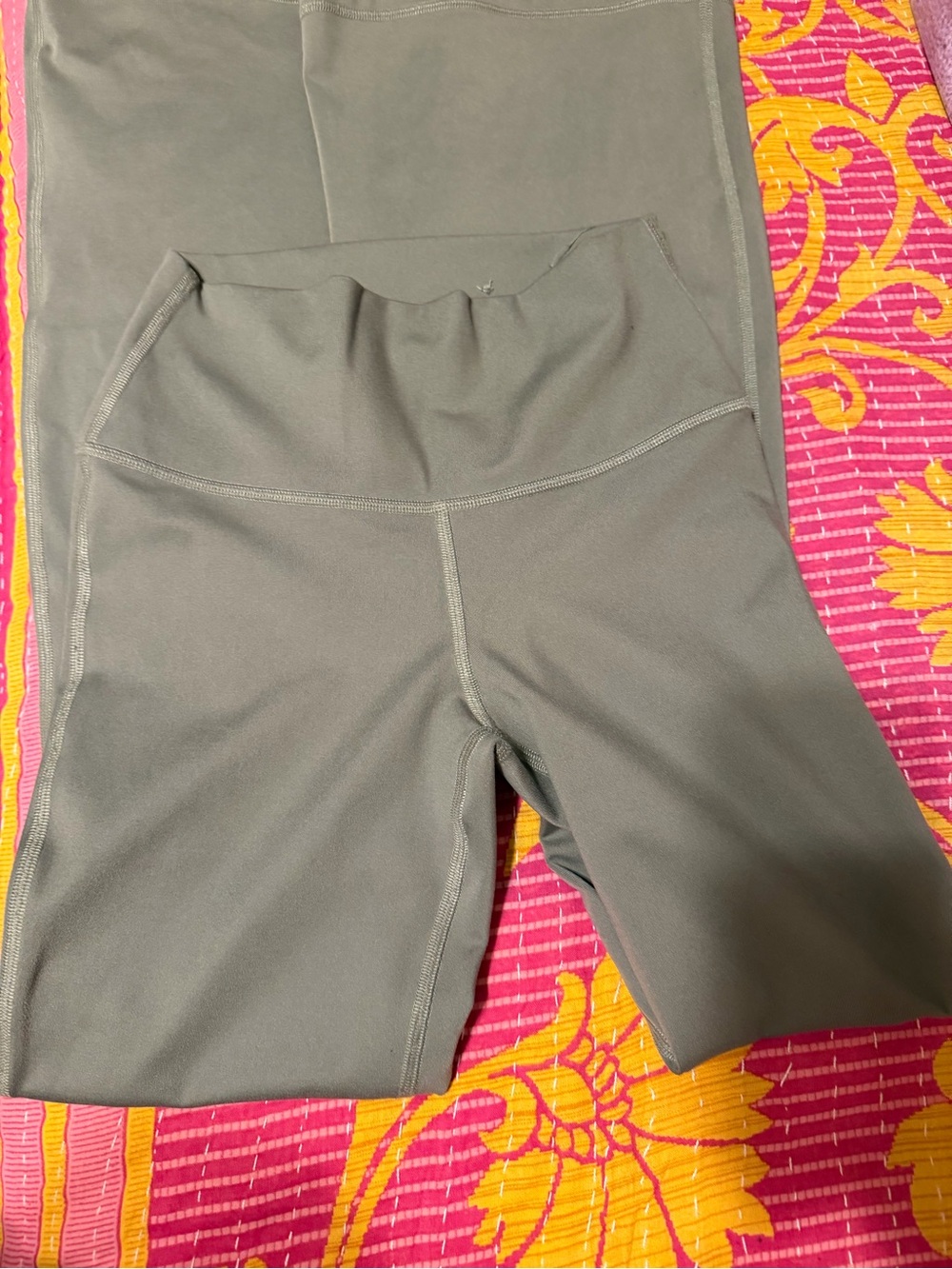 Gilly hicksHigh-Waist Olive Green Leggings